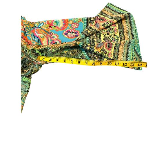 Anthropologie Olive Hill Multicolor Split Sleeve Tunic - Size M - Picture 6 of 9